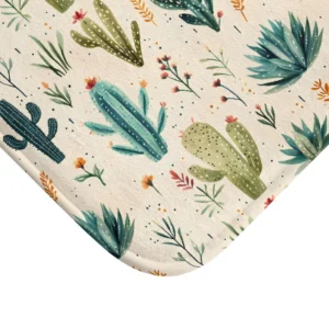 Cactus & Succulent Bath Mat