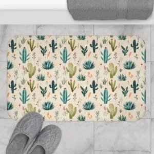Cactus & Succulent Bath Mat