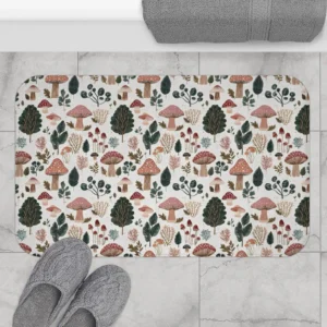 Cottagecore Mushroom Bath Mat