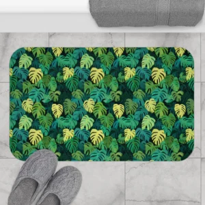 Jungle Leaf Bath Mat