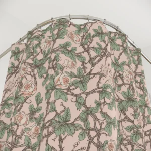 Pink Rose Shower Curtain