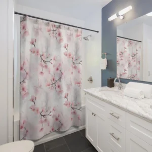 Sakura Blossoms Shower Curtain