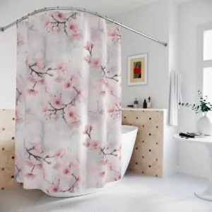 Sakura Blossoms Shower Curtain