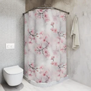 Sakura Blossoms Shower Curtain
