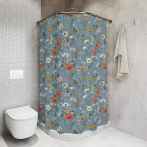 Wildflower Meadow Shower Curtain