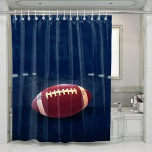 Always Football In America Shower Curtain