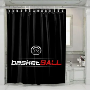 All Fair In Love Basketball Shower Curtain