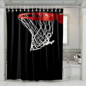 All Fair In Love Basketball Shower Curtain