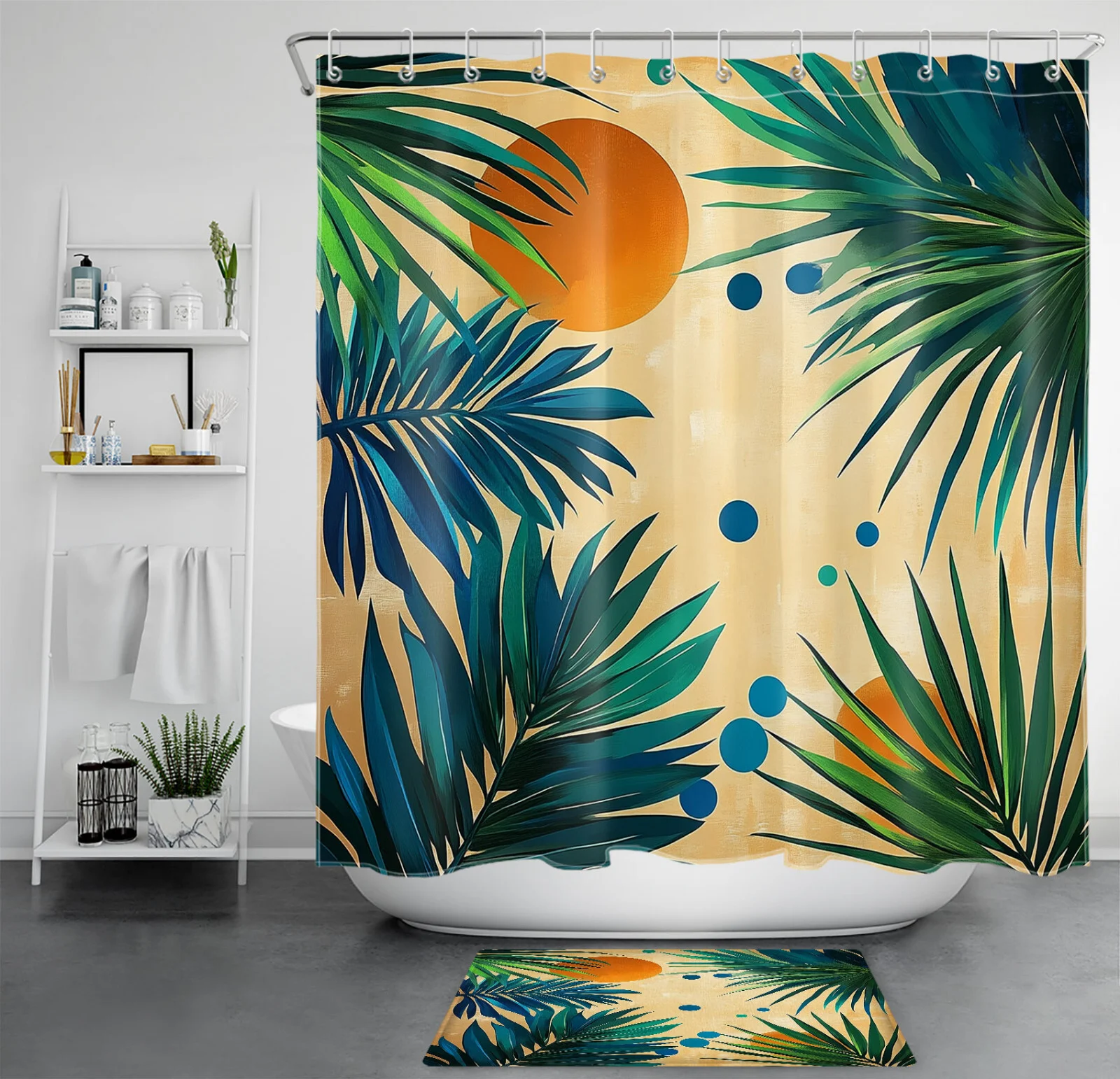 New Listing Black and White Heart Valentines Pink Shower Curtain