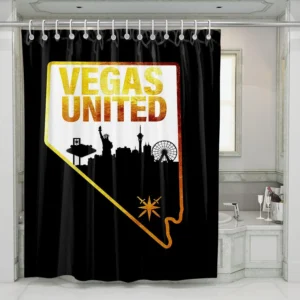 Vegas United Shower Curtain