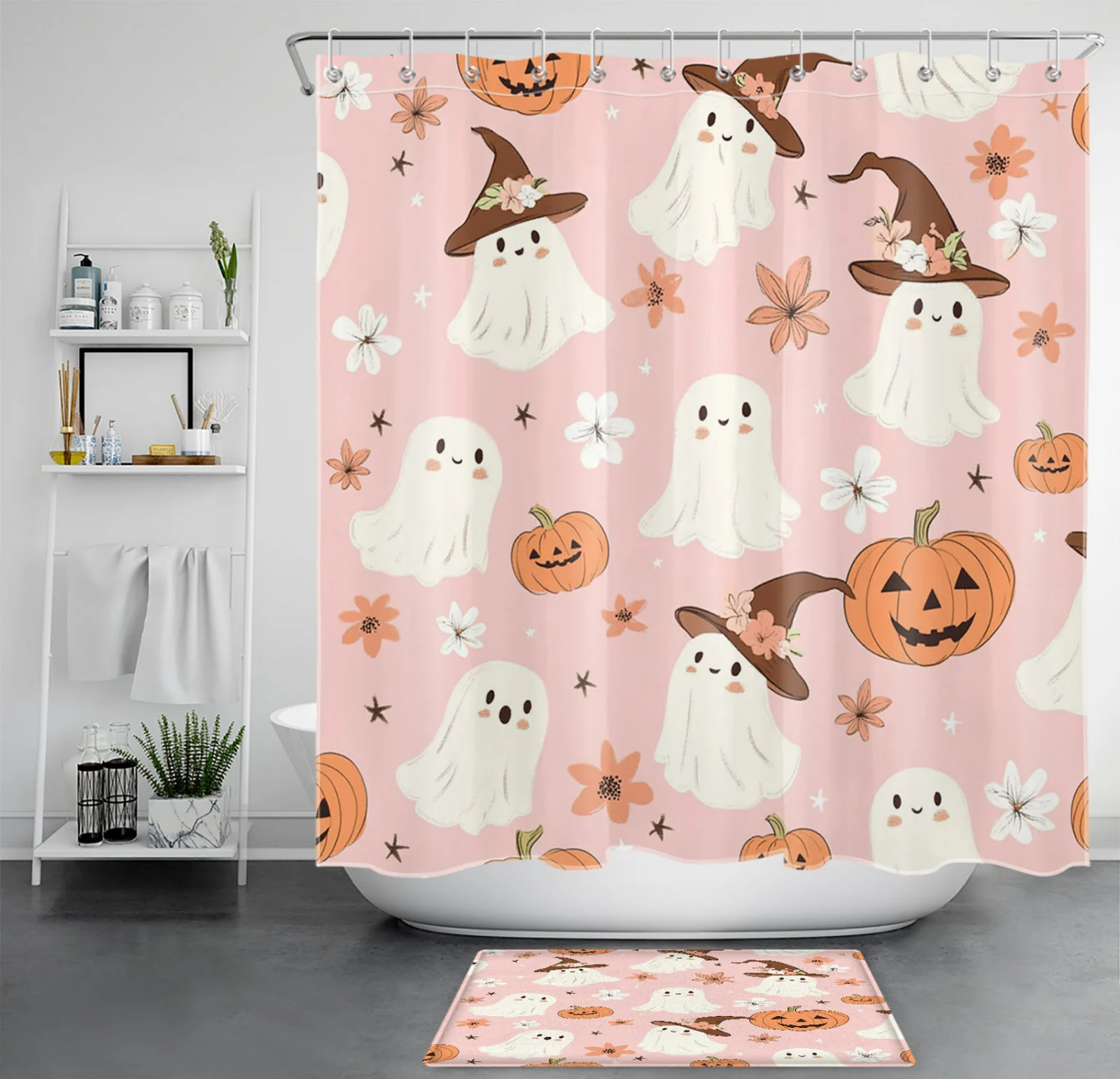 Ocean Purple Coral Teal Seashell Coastal Shower Curtain Ocean Purple Coral Teal Seashell Coastal Shower Curtain