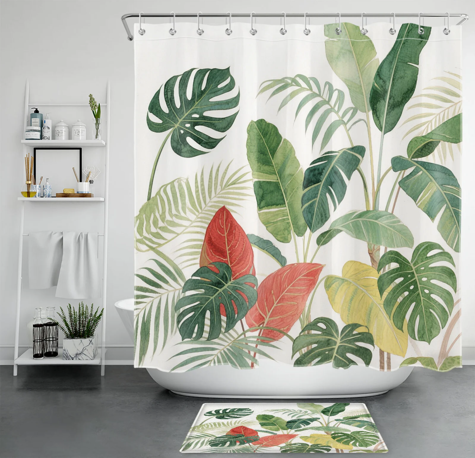 Scripture Bible Verse Cute Pink Bow Shower Curtain