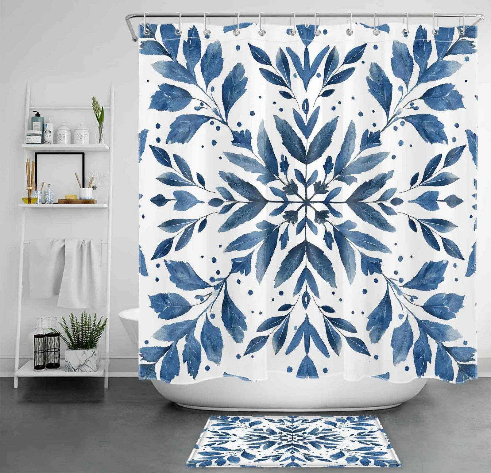 Green Xmas Tree Vintage Beach Christmas Shower Curtain Green Xmas Tree Vintage Beach Christmas Shower Curtain